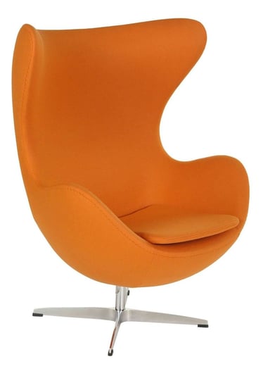 Fotel Jajo pomarańczowy kaszmir 11 D2.DESIGN