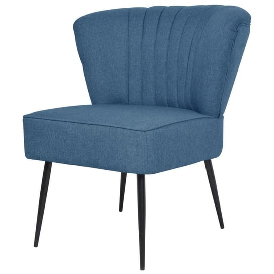 Fotel koktajlowy PERVOl, niebieski, 64x73x81 cm vidaXL