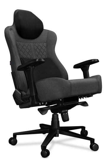 Fotel komputerowy biurowy YUMISU 2052 Magnetic Tkanina Gray Black Yumisu