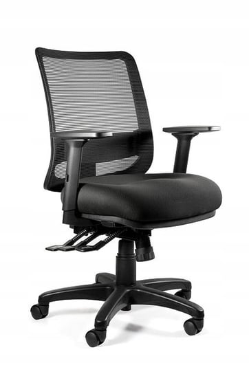 Fotel krzeslo biurowe obrotowe regulacje Saga ergo Unique