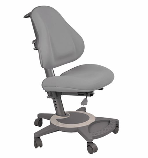Fotel/Krzesło SZARE do biurka ORTOPEDYCZNE Regulow Fun Desk