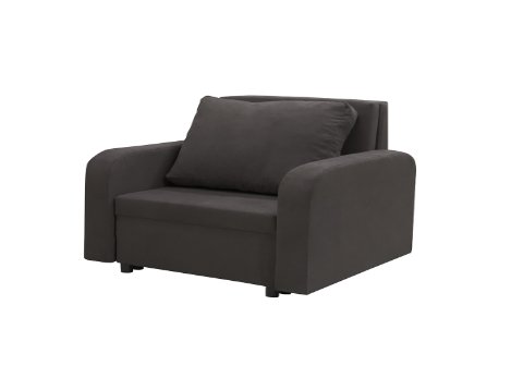 Fotel LONDON z funkcją spania sofa Czarny wygodniej.pl