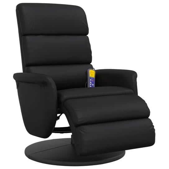 Fotel masujący rozkładany 360°, czarny, 71x98x106 Inna marka