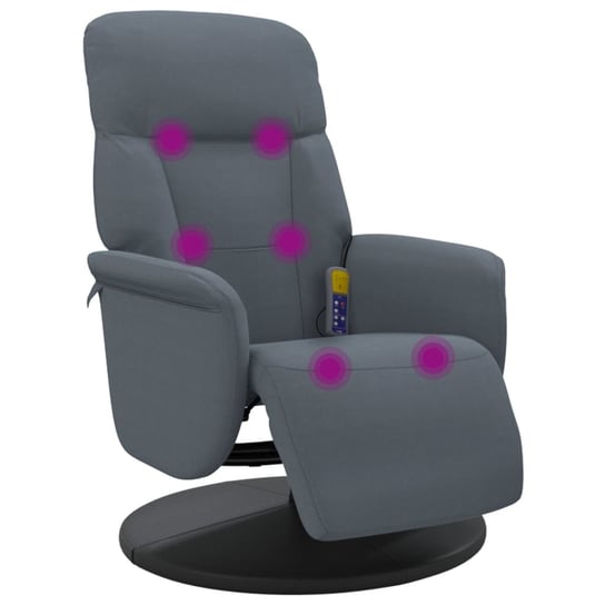 Fotel masujący rozkładany, 360° obrotu, aksamit, c / AAALOE Inna marka