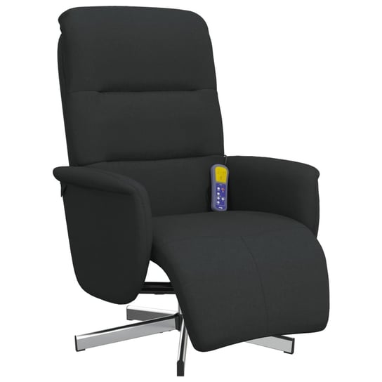 Fotel masujący USB 6-punktowy 360° czarny 71x84x10 Inna marka