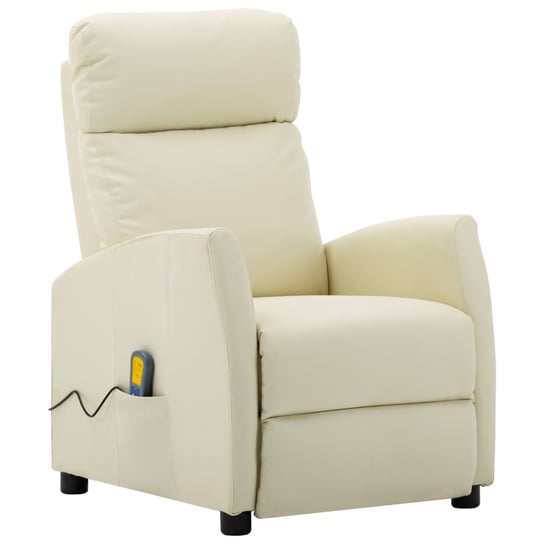 Fotel masujący z odchylaniem, wibracją i komfortow Zakito