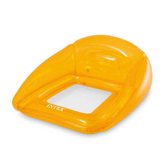 Fotel materac dmuchany do pływania plażowy pomarańczowy Intex 56802 Intex