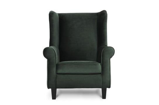 Fotel MILES zielony, 82x105x97, tkanina Konsimo