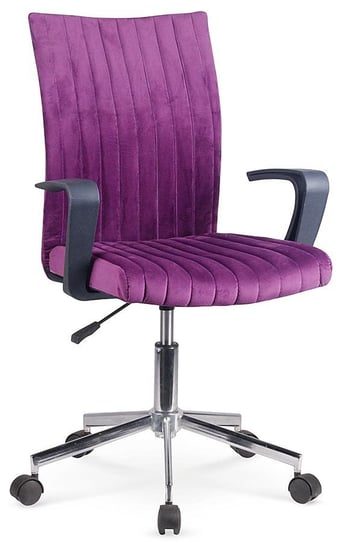 Fotel młodzieżowy ELIOR Entler, fioletowy, 58x55x98 cm Elior