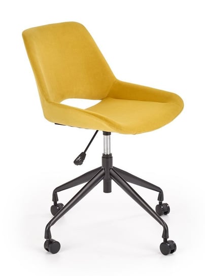 Fotel młodzieżowy ELIOR Victor, żółty, 49x53x82 cm Elior