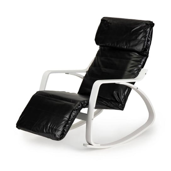 Fotel MODERNHOME, czarno-biały, 96x76x67 cm ModernHome