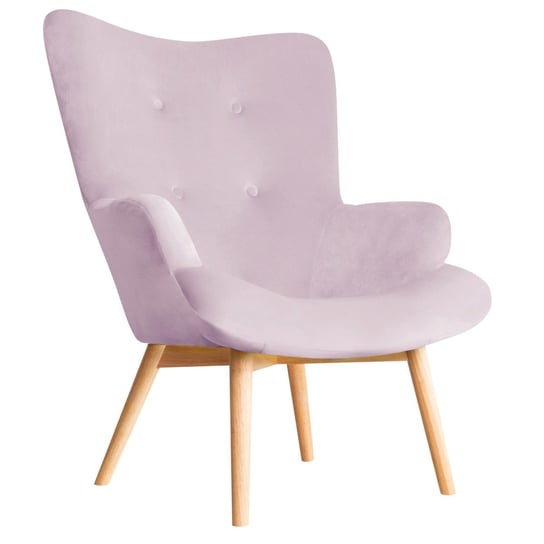 Fotel MOSS różowy 70x95cm Homla
