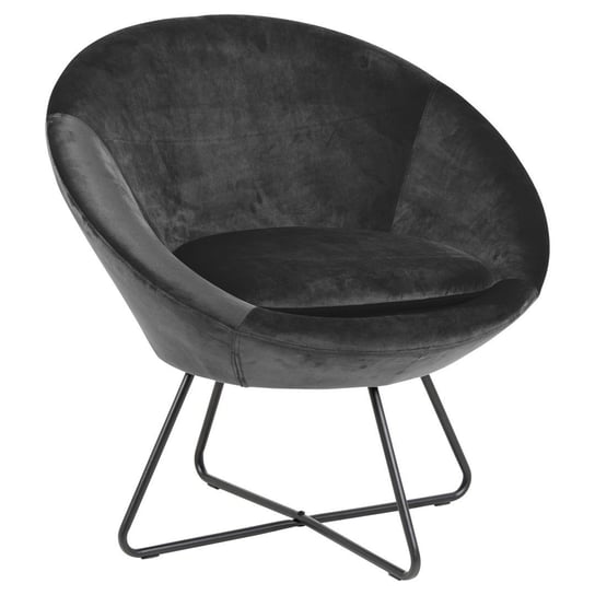 Fotel Mushy Kolor Grafitowy Do Wewnątrz Actona - Armchair/Act/Mushy/Dgrey+Black/81X82X71 Flhf