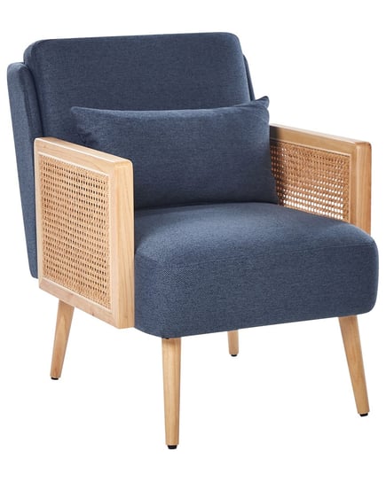 Fotel niebieski ORUM Beliani