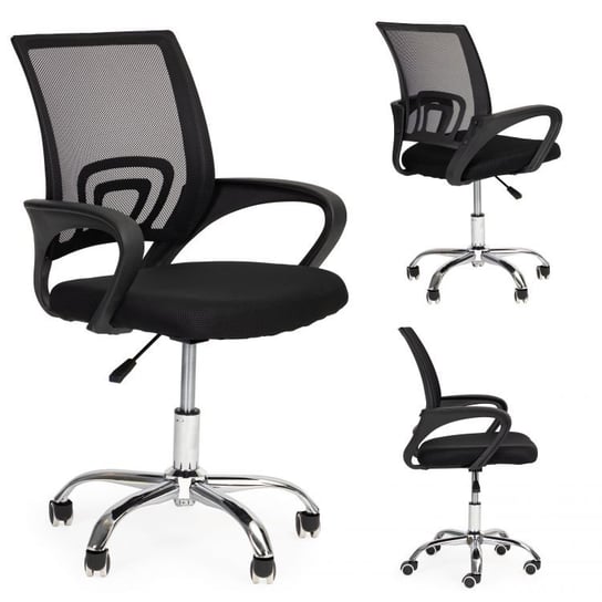 Fotel Obrotowy Biurowe Krzesło Wyprofilowane ModernHome