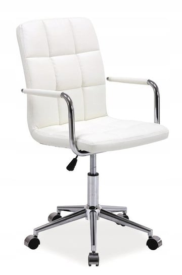 Fotel obrotowy biurowy q-022 biały Signal