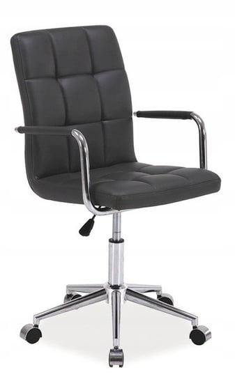 Fotel obrotowy biurowy q-022 szary krzesło Signal