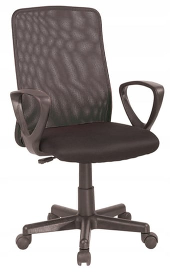 Fotel obrotowy biurowy q-083 czarny krzesło Signal