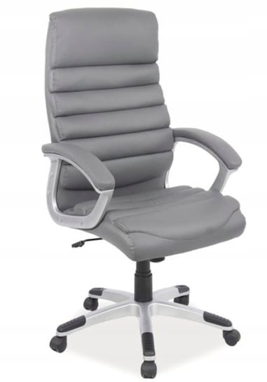 Fotel obrotowy biurowy q-087 szary krzesło Signal