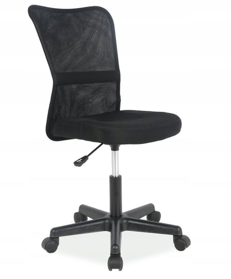 Fotel obrotowy biurowy q-121 czarny krzesło Signal
