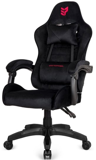 Fotel obrotowy gamingowy HERO ENZO BLACK ALCANTARA krzesło do biurka Prototype