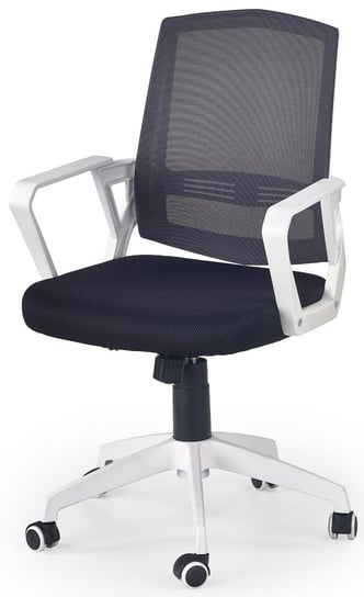 Fotel obrotowy PROFEOS Nelson, czarno-biały, 55x57x104 cm Profeos