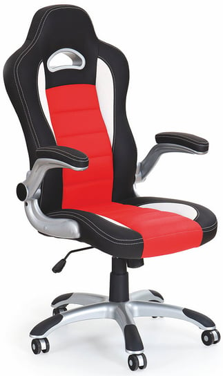 Fotel obrotowy PROFEOS Nerox, czerwono-czarny, 65x63x127 cm Profeos