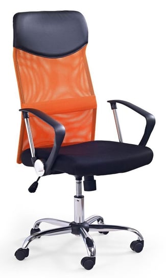 Fotel obrotowy PROFEOS Vespan, pomarańczowo-czarny, 61x63x120 cm Profeos