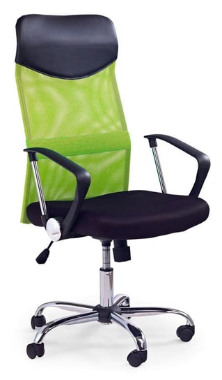 Fotel obrotowy PROFEOS Vespan, zielono-czarny, 61x63x120 cm Profeos