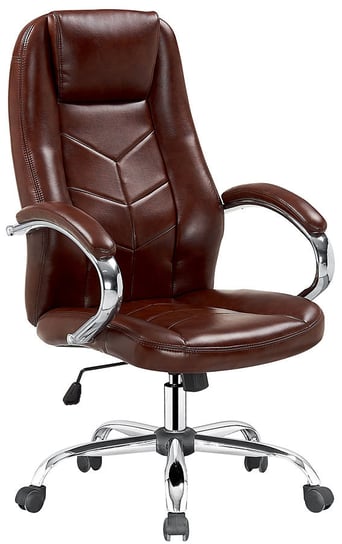 Fotel obrotowy PROFEOS Waldon, brązowy, 65x64x119 cm Profeos