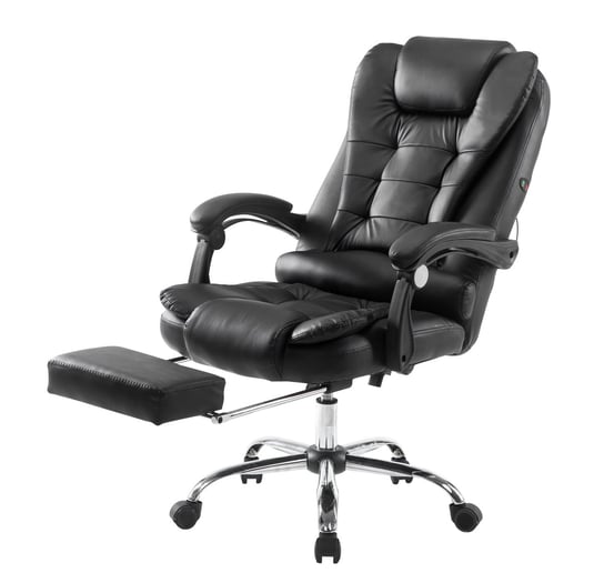 Fotel PRESTO SL-11, czarny, 108x66x51 cm Presto