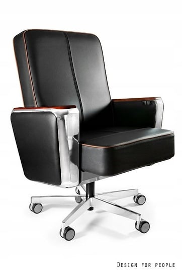 Fotel prezesa Regent LOW skóra ergonomia design Unique