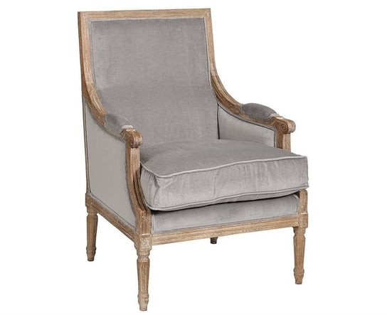 Fotel prosty BELLDECO Bel, szary, 68x67x95 cm Belldeco