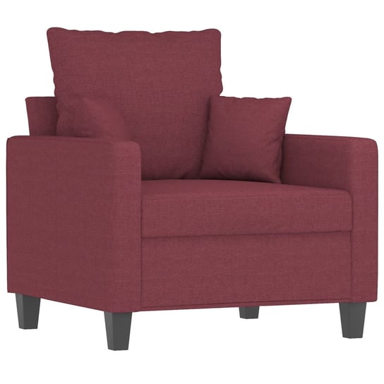 Fotel relaksacyjny 78x77x80 cm, winna czerwień Zakito