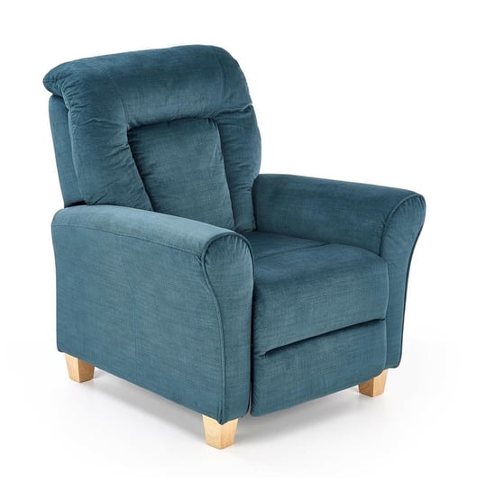 Fotel rozkładany Darb niebieski Intesi