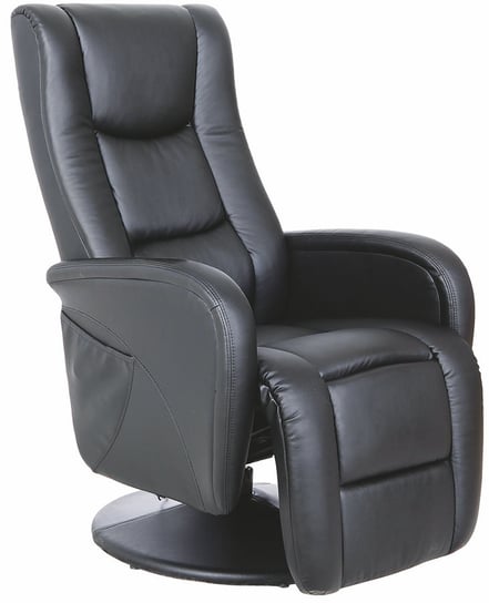 Fotel rozkładany PROFEOS Litos, czarny, 85-135x68x106-85 cm Profeos