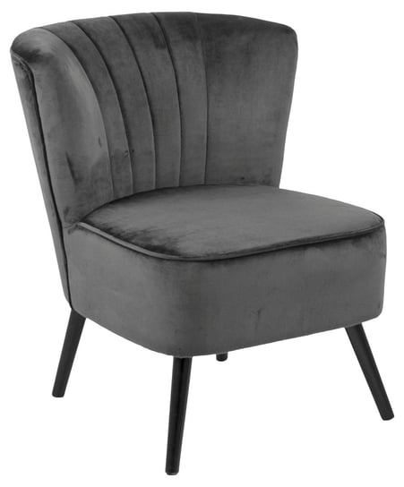 Fotel tapicerowany  ASIENTO : Kolor - Dark grey MIA home