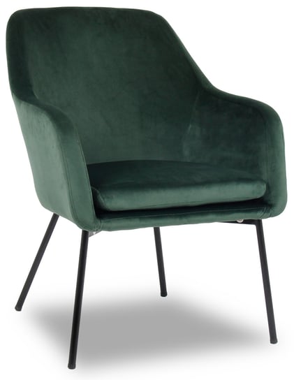 Fotel tapicerowany Baron velvet zielony exitodesign