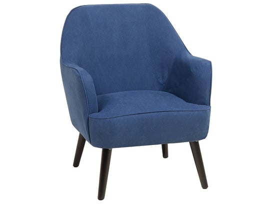 Fotel tapicerowany BELIANI Loken, niebieski, 66x73x83 cm Beliani