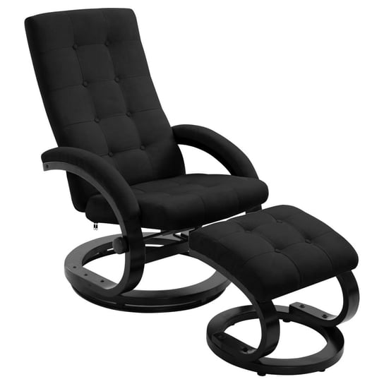 Fotel telewizyjny VIDAXL, czarny, 66,5x87x102 cm vidaXL