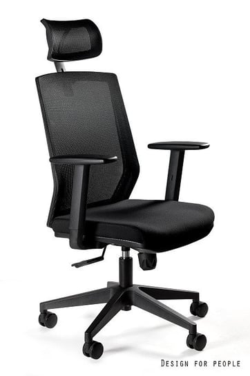 Fotel UNIQUE Esta, czarny, 125x62x65 cm Unique