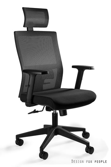 Fotel UNIQUE Task, czarny, 135x66,5x57 cm Unique