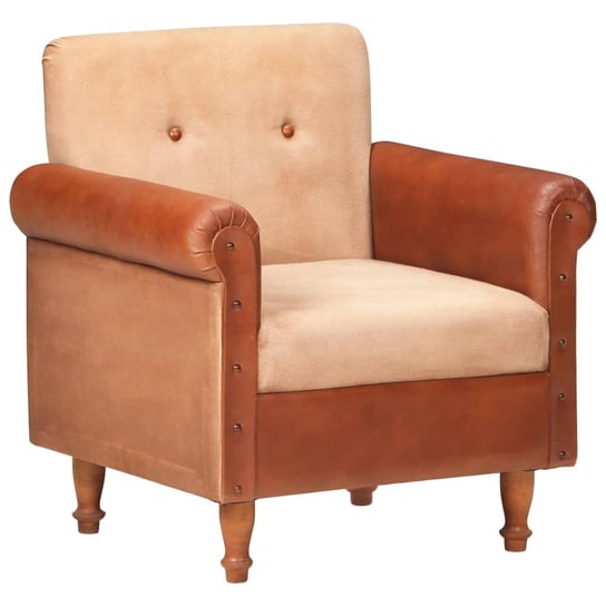 Fotel VIDAXL, brązowy, 70x54x73 cm vidaXL