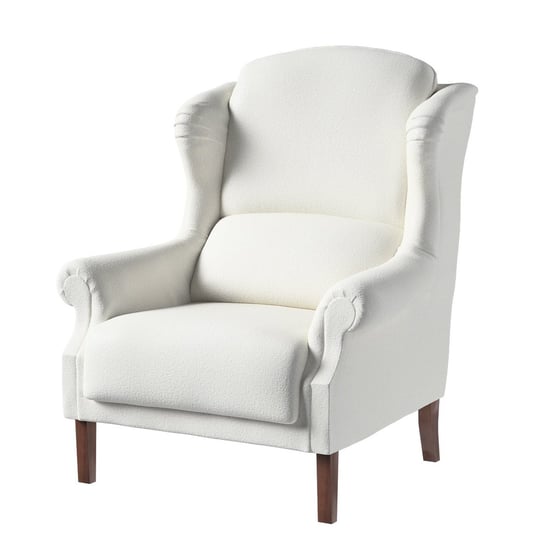 Fotel Willy, biały, 85 x 107 cm, Boucle Inna marka