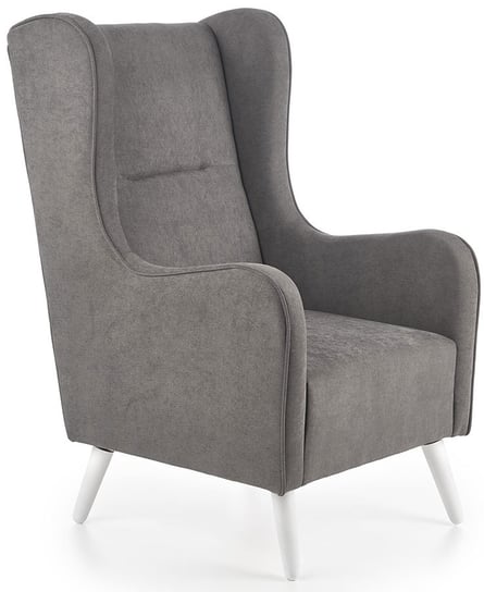 Fotel wypoczynkowy ELIOR Narin, popielaty, 85x67x114 cm Elior