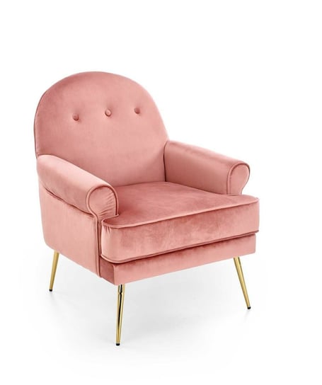 Fotel wypoczynkowy Kamelie różowy Intesi