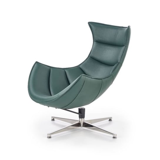 Fotel wypoczynkowy Lusso, skóra naturalna zielona Style Furniture