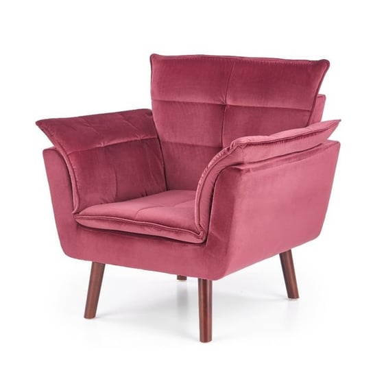 Fotel wypoczynkowy Rosie, bordowy Style Furniture