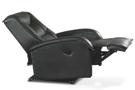 Fotel wypoczynkowy rozkładany PROFEOS Difter, czarny, 85x81x101 cm Profeos