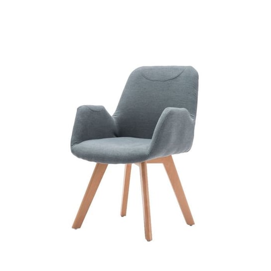 Fotel wypoczynkowy STYLE FURNITURE Jaspis, szary, 55x61x85 cm Style Furniture